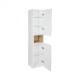 Пенал підвісний Qtap Robin 350х1650х316 WHITE/WHITISH OAK QT1376PP1651RWWO