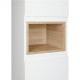 Пенал підвісний Qtap Robin 350х1650х316 WHITE/WHITISH OAK QT1376PP1651RWWO