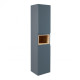 Пенал підвісний Qtap Robin N 350х1650х316 Graphite / Whitish oak QT1376PP16520RGWO