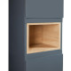 Пенал підвісний Qtap Robin N 350х1650х316 Graphite / Whitish oak QT1376PP16520RGWO