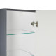 Пенал підвісний Qtap Robin N 350х1650х316 Graphite / Whitish oak QT1376PP16520RGWO