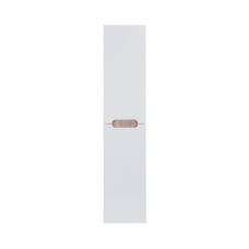 Пенал подвесной Qtap Virgo 350х1600х316 White/Whitish oak с корзиной для белья QT1876PP1651KRWWO