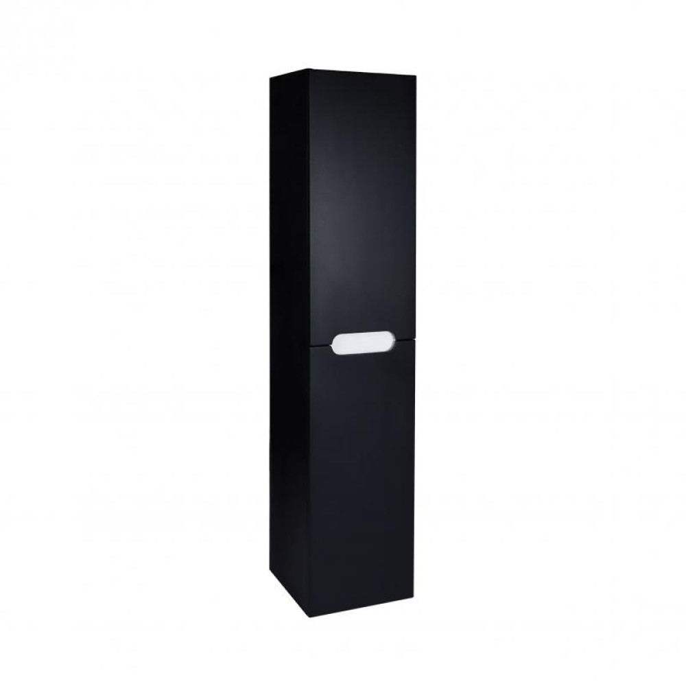Пенал підвісний Qtap Virgo 350х1600х316 Black / White QT1876PP1652RBW