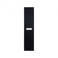 Пенал підвісний Qtap Virgo 350х1600х316 Black / White QT1876PP1652RBW