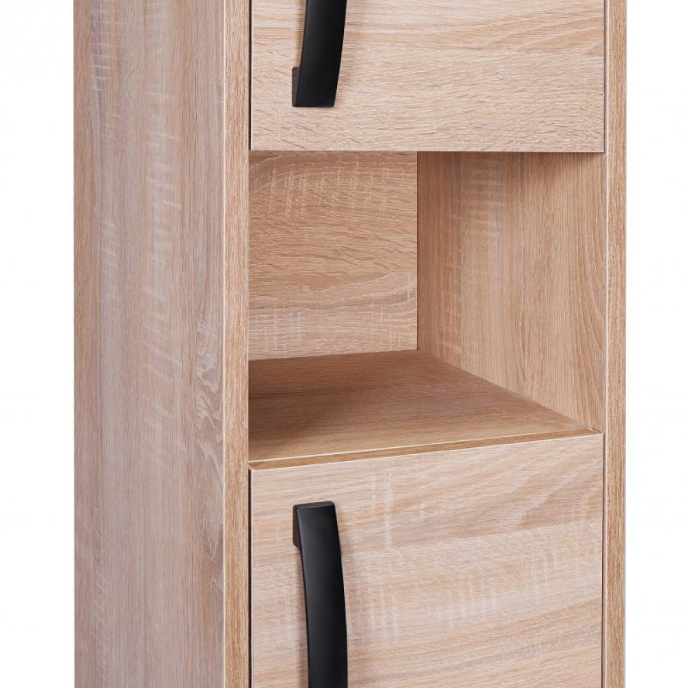 Пенал підвісний Qtap Pisces 300х1400х300 Whitish oak QT2576PP1451RWO