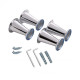Пенал підлоговий Qtap Robin Graphite/Whitish oak QT1376PN1652RGWO