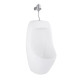Писсуар подвесной Qtap Crow White с краном-дозатором QT0588112HW