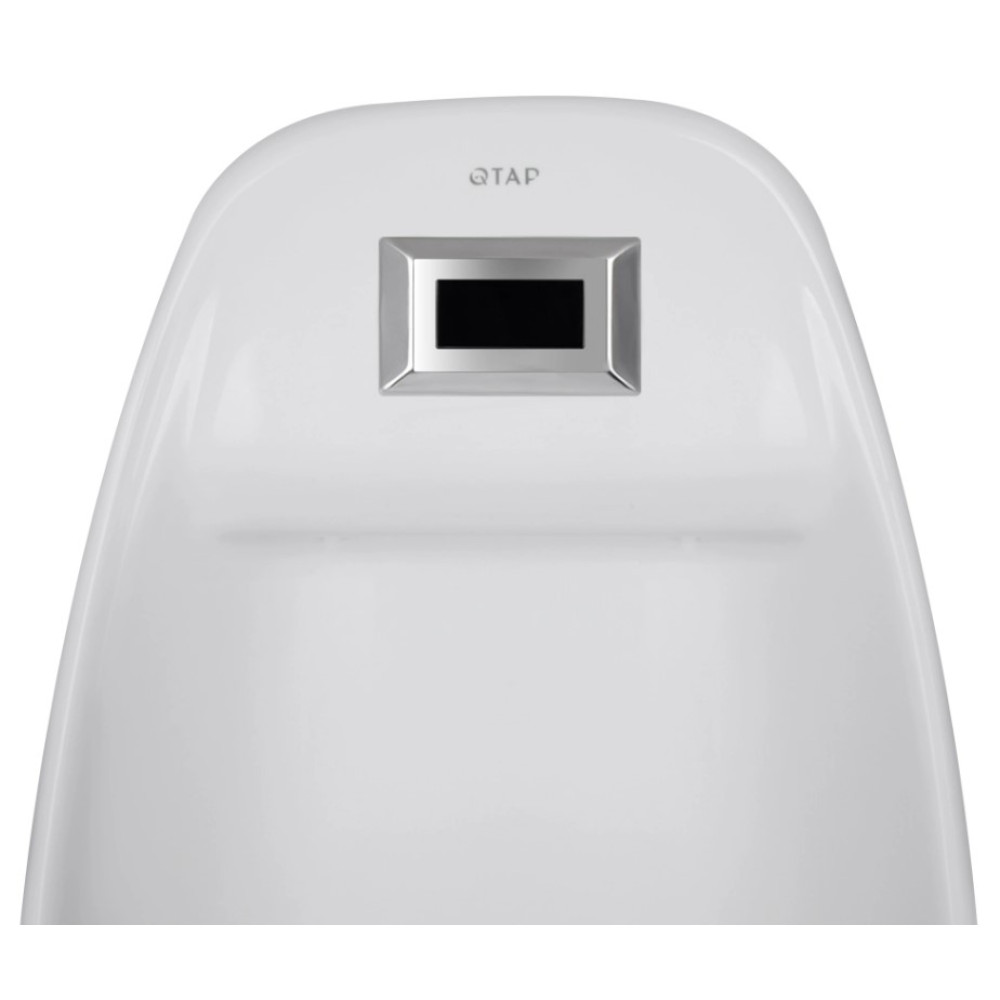 Пісуар підвісний Qtap Stork White з ІК-датчиком автоматичного змивання QT1588102HW