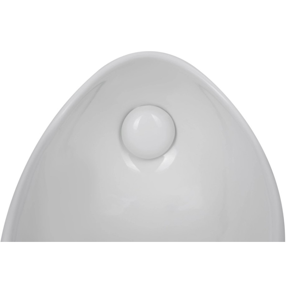 Пісуар підвісний Qtap Stork White з ІК-датчиком автоматичного змивання QT1588102HW