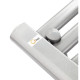 Сушарка для рушників водяна Q-TAP Dias (SIL) P18 1000x500 HY