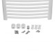 Сушарка для рушників водяна Q-TAP Evia (WHI) P21 1200x500 HY