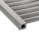 Сушарка для рушників водяна Q-TAP Evia (SIL) P21 1200x500 HY