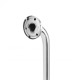 Поручень подвійний для унітазу Qtap Freedom 550х700, 575х575 White QT2291LTW 