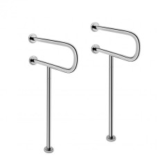 Поручень двойной для раковины Qtap Freedom 520х900 Chrome QT229111CHR