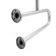 Поручень подвійний для пісуару Qtap Freedom 600x520 Chrome QT229188CHR 