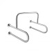 Поручень подвійний для пісуару Qtap Freedom 600x520 Chrome QT229188CHR 