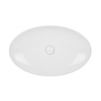 Раковина-чаша Qtap Dove з донним клапаном QT0611K160W