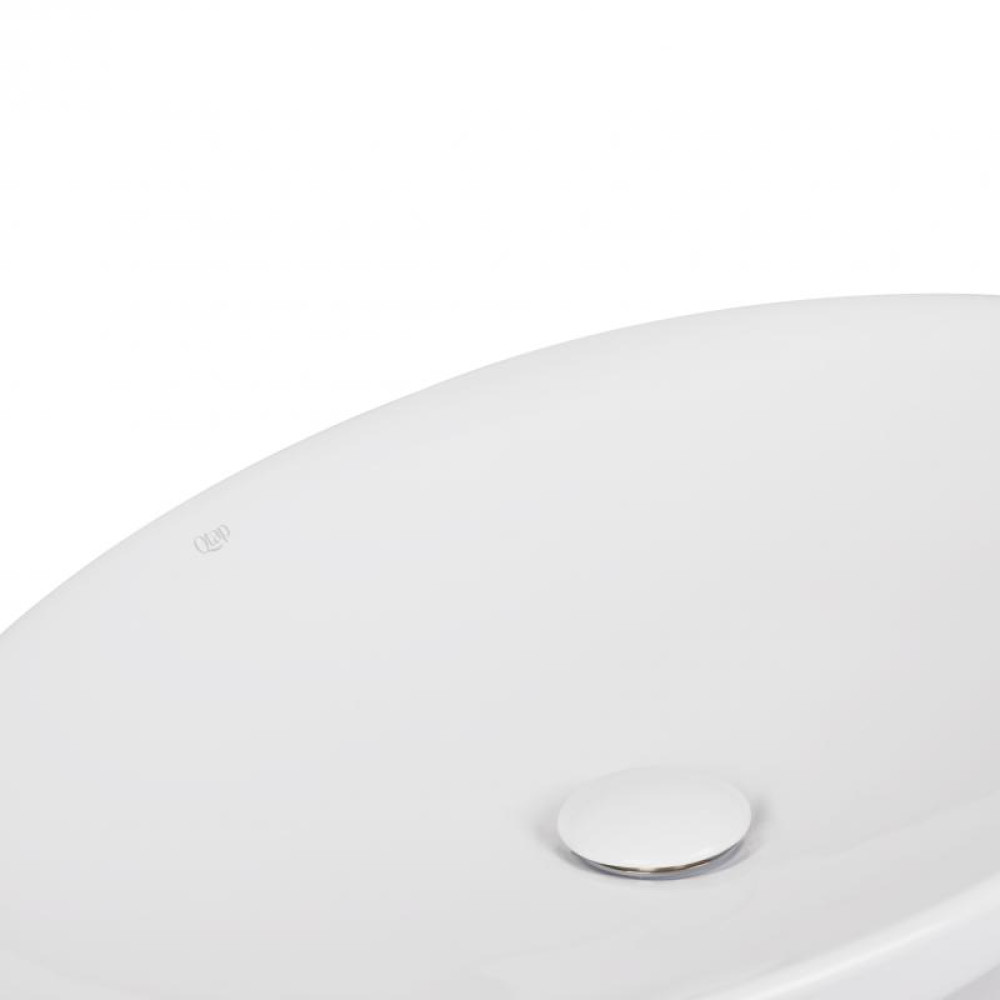 Раковина-чаша Qtap Dove з донним клапаном QT0611K160W