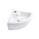 Раковина Qtap Kiwi з донним клапаном QT0911K184AW
