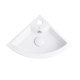 Раковина Qtap Kiwi з донним клапаном QT0911K184AW
