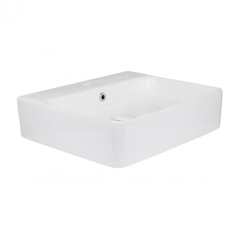 Раковина Qtap Nando з донним клапаном QT1211K404AW