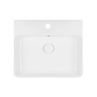 Раковина Qtap Nando з донним клапаном QT1211K404AW