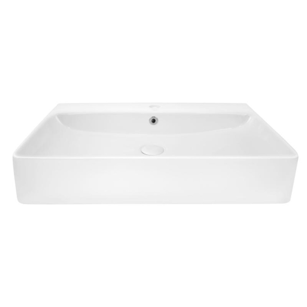 Раковина Qtap Nando з донним клапаном QT1211K427W