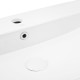 Раковина Qtap Nando з донним клапаном QT1211K427W