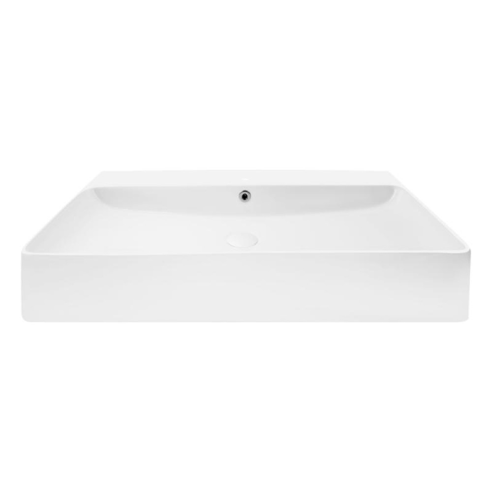 Раковина Qtap Nando з донним клапаном QT1211K419W
