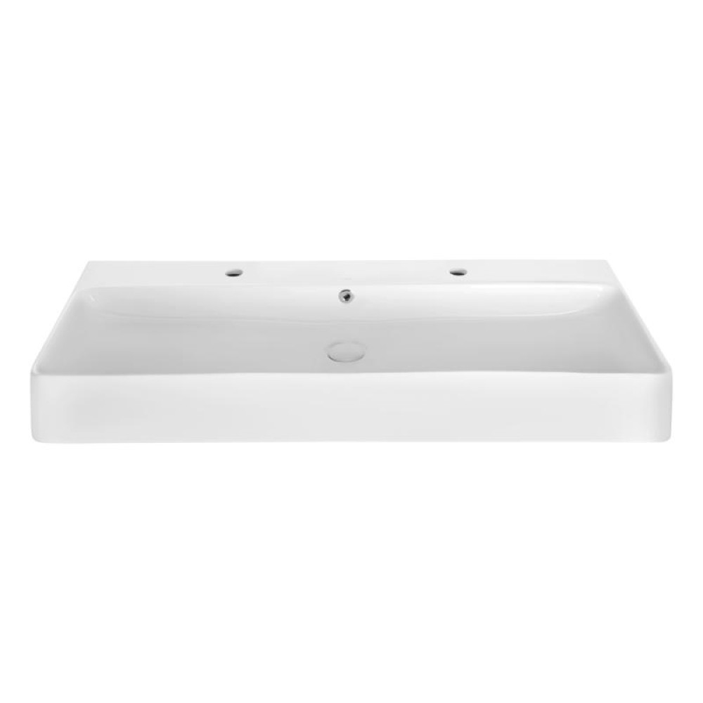 Раковина Qtap Nando з донним клапаном QT1211K428W