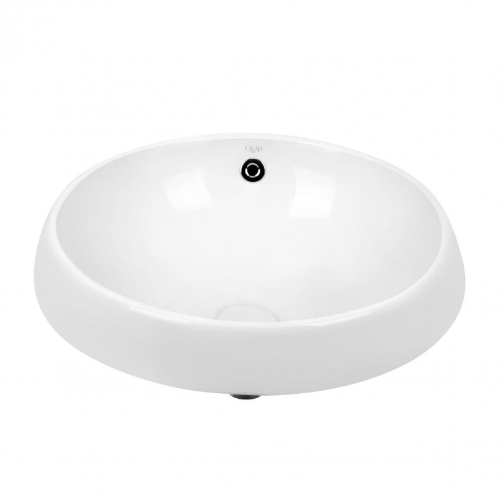 Раковина Qtap Jay з донним клапаном QT0711K305W
