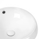 Раковина Qtap Jay з донним клапаном QT0711K305W