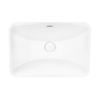 Раковина Qtap Jay з донним клапаном QT0711K306W