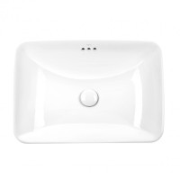 Раковина Qtap Jay с донным клапаном QT0711K425W