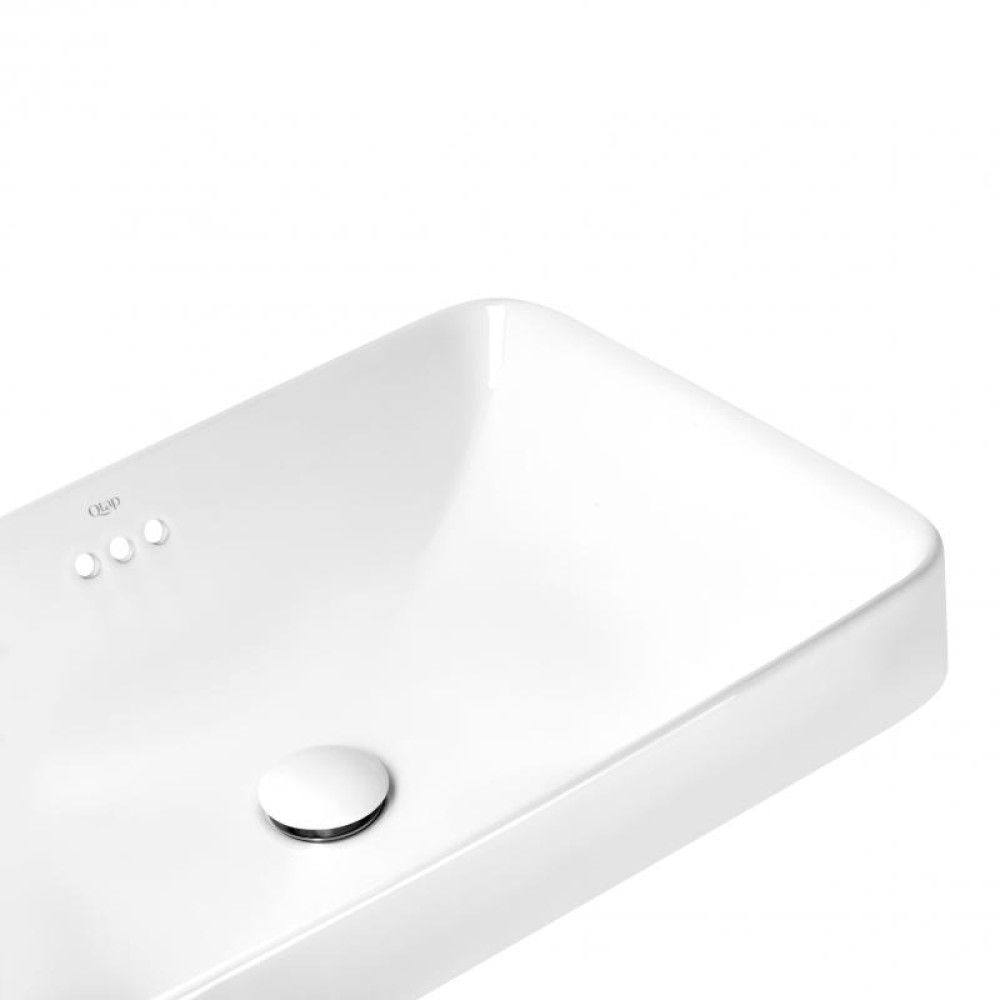 Раковина Qtap Jay з донним клапаном QT0711K425W