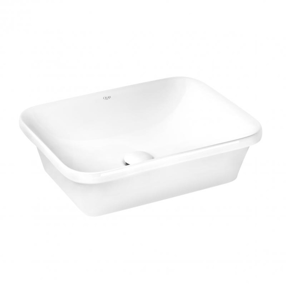 Раковина Qtap Scorpio з донним клапаном QT1411K490W