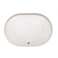 Раковина Qtap Stork з донним клапаном QT15116030W