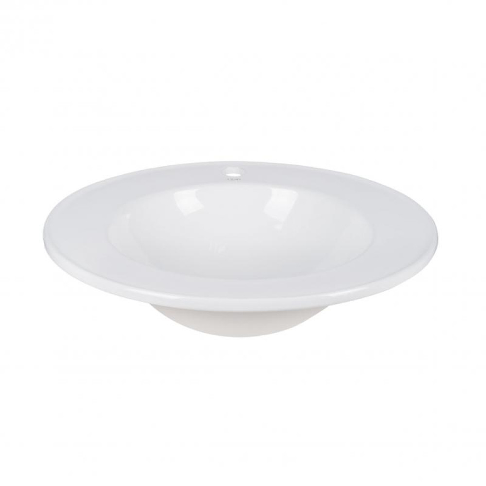 Раковина Qtap Stork з донним клапаном QT15116048W