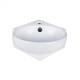 Раковина Qtap Leo з донним клапаном QT11115010W