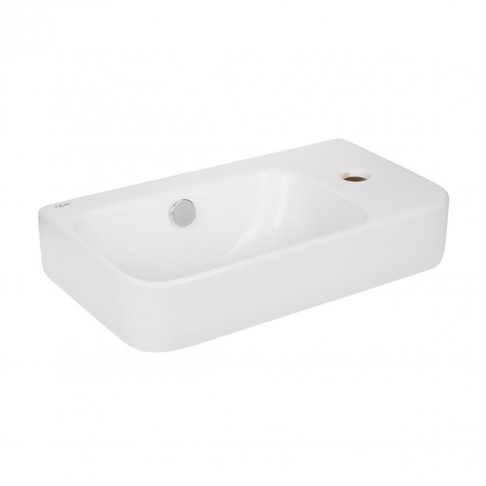 Раковина Qtap Tern з донним клапаном QT17115117RW