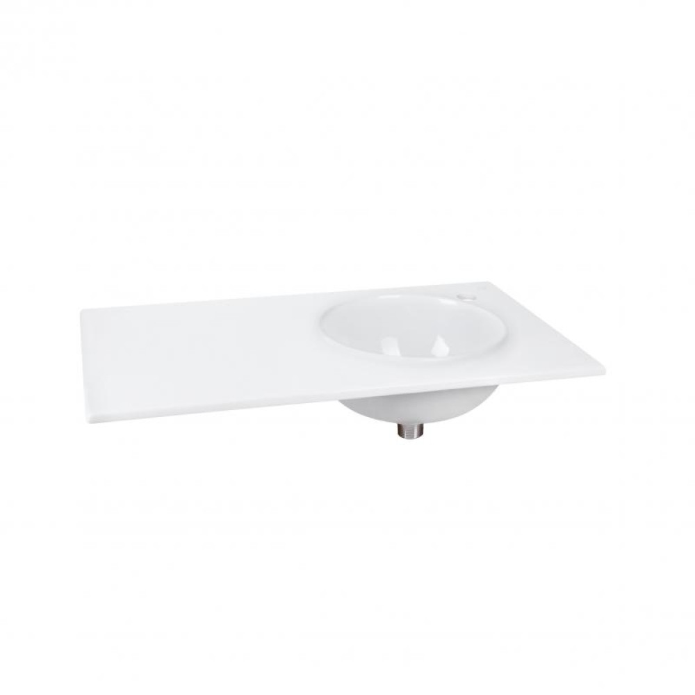 Раковина Qtap Virgo QT1811FL8130ARRW з донним клапаном