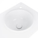 Раковина Qtap Virgo QT1811FL8130ARRW з донним клапаном