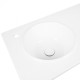 Раковина Qtap Virgo QT1811FL8130ALLW з донним клапаном