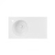 Раковина Qtap Virgo QT1811FL8130ALLW з донним клапаном