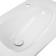 Раковина Qtap Virgo WHITE з донним клапаном QT1811FL8128BRW