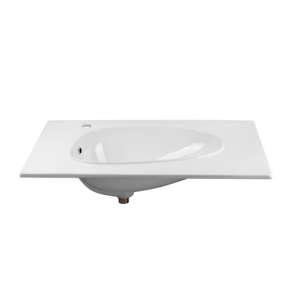 Раковина Qtap Virgo з донним клапаном QT1811FL8128BLW