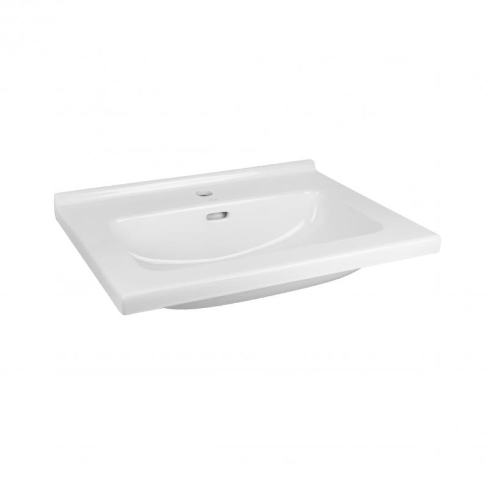 Раковина Qtap Albatross 01 QT0111FL8167AW з донним клапаном