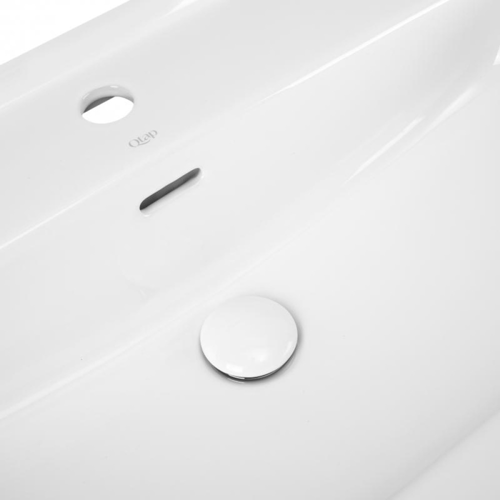 Раковина Qtap Albatross 01 QT0111FL8167CW з донним клапаном
