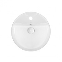 Раковина Qtap Swan QT1611A051TW с донным клапаном