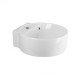 Раковина Qtap Swan QT1611A005W з донним клапаном